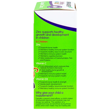 Thực phẩm bảo vệ sức khoẻ Brauer Baby &amp; Kids Liquid Zinc (200ml)