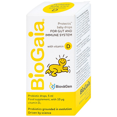 Thực phẩm bảo vệ sức khỏe BioGaia Protectis Baby Drops With Vitamin D3 (5ml)
