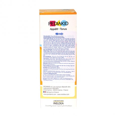 Thực phẩn bảo vệ sức khỏe Pediakid Appétit Tonus (125ml)