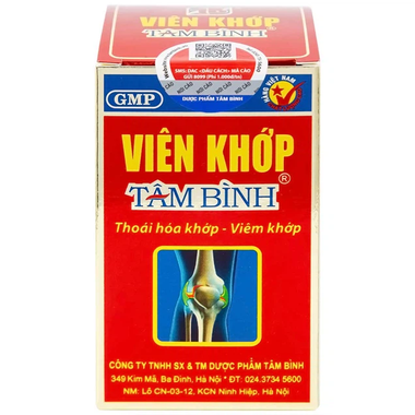 Viên khớp Tâm Bình (60 viên)