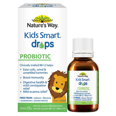Thực phẩm bảo vệ sức khỏe Nature&#039;s Way Kids Smart Probiotic Drops (20ml)