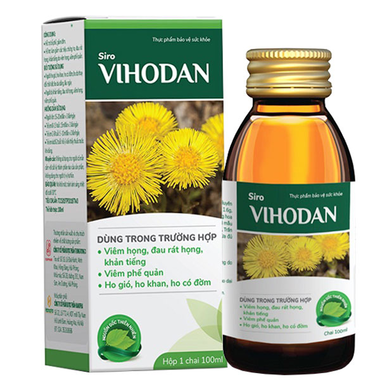 Thực phẩm bảo vệ sức khỏe siro Vihodan (125ml)