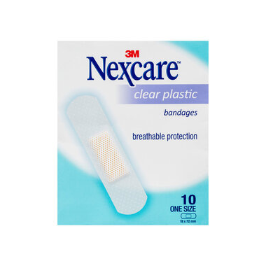Băng Cá Nhân 3M Nexcare Trong Suốt  Hộp 10 gói
