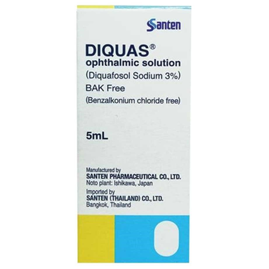 Dung dịch nhỏ mắt Diquas Santen điều trị viêm, đau mắt (5ml)