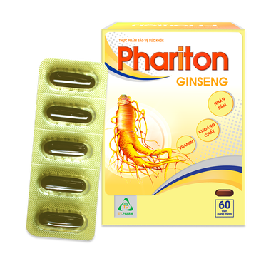 Thực phẩm bảo vệ sức khỏe Phariton Gingseng (60 viên)