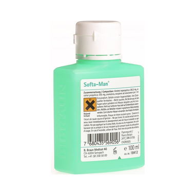 Dung dịch rửa tay nhanh Softa-Man sát khuẩn chai 100ml