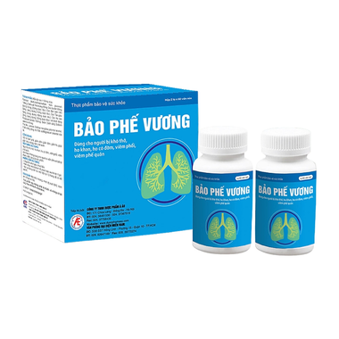 Thực phẩm bảo vệ sức khỏe Bảo Phế Vương (120 viên)