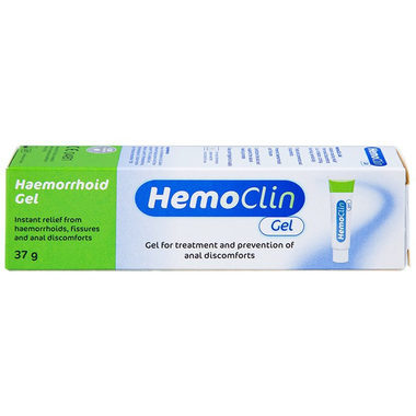 Gel bôi trĩ Hemoclin điều trị các khó chịu ở hậu môn (37g)