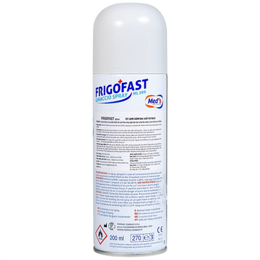 Xịt Giảm Đau Frigofast chai 200ml