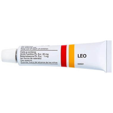 Thuốc kem Fucicort LEO điều trị các bệnh lý viêm da do nhiễm trùng (15g)