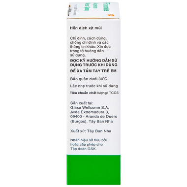 Xịt mũi Flixonase 0.05% điều trị viêm mũi dị ứng (60 liều)