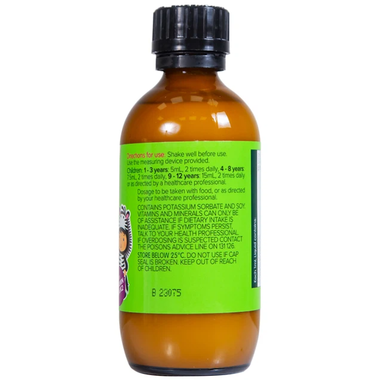 Thực phẩm bảo vệ sức khỏe Brauer Baby &amp; Kids Liquid Calcium with Magnesium &amp; Zinc (200ml)