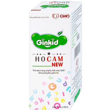 Thực phẩm bảo vệ sức khỏe Ginkid Ho Cam (80ml)