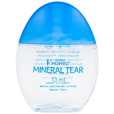 Dung dịch nhỏ mắt V.Rohto Mineral Tear hỗ trợ dưỡng ẩm, bổ sung khoáng chất (13ml)