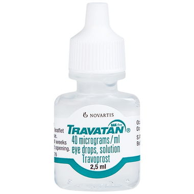 Thuốc nhỏ mắt Travatan trị tăng nhãn áp (2.5ml)