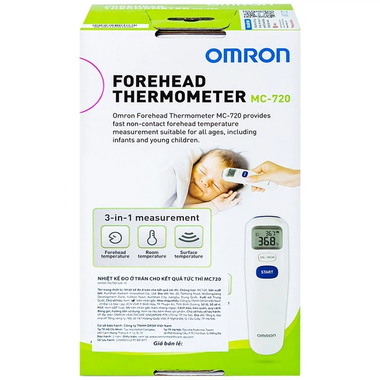 Nhiệt kế điện tử đo trán Omron Forehead Thermometer MC-720