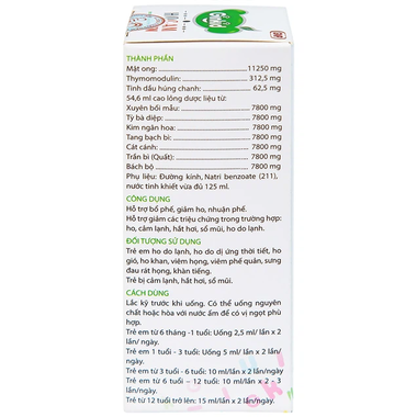 Thực phẩm bảo vệ sức khỏe Ginkid Ho Cam (80ml)