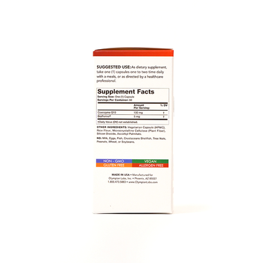 Thực phẩm bảo vệ sức khỏe viên nang CoQ10 100mg (60 viên)