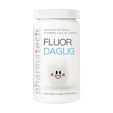 Viên ngậm bảo vệ sức khỏe răng miệng Pharmatech Fluor Daglig