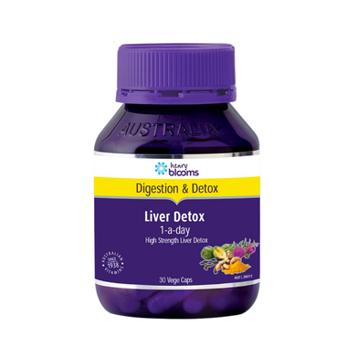 Viên uống Liver Detox 1-A-Day Henry Blooms hỗ trợ giải độc gan, bảo vệ gan (30 viên)