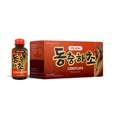 Nước Uống Đông Trùng Hạ Thảo Welson Cordyceps Hộp 10 Chai