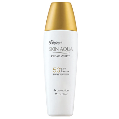 Sữa chống nắng dưỡng da trắng mịn Sunplay Skin Aqua Clear White SPF 50+