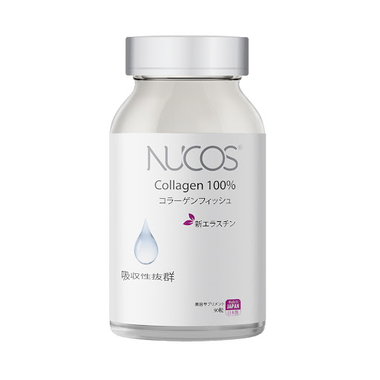 Viên uống Nucos Collagen 100% bổ sung collagen giúp tăng độ ẩm mịn cho làn da (90 viên)