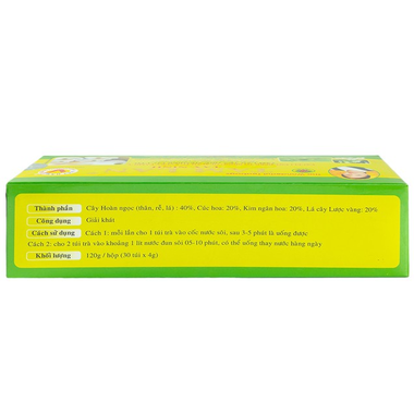 Trà túi lọc Tâm Lan hỗ trợ thanh nhiệt, giải độc, kháng khuẩn (30 túi)
