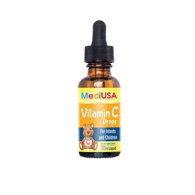 Dung dịch MediUSA VitaminC Drops giúp bé tăng cường đề kháng (30ml)