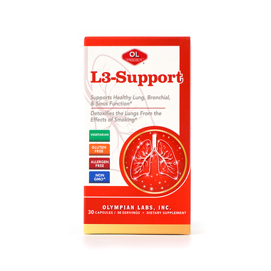 Thực phẩm bảo vệ sức khỏe L3-Support bổ phổi, phế quản (30 viên)