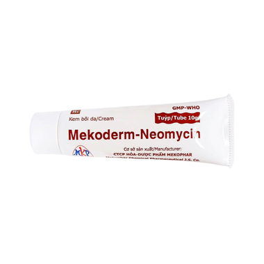 Kem bôi da Mekoderm-Neomycin điều trị chàm, vẩy nến, viêm da tiếp xúc (10g)