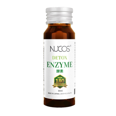 Nước uống lên men Nucos Detox Enzyme giảm hấp thu chất béo, thanh lọc cơ thể (10 chai x 30ml)