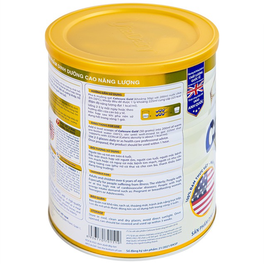 Sữa bột CaloSure gold Vitadairy ít đường, tăng cường sức khỏe tim mạch, hồi phục sức khỏe (400g)
