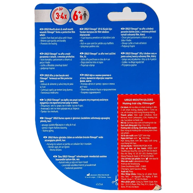 Gel Urgo Mouth Ulcers vị trái cây hỗ trợ điều trị vết loét, vết thương nhỏ trong miệng (6ml)