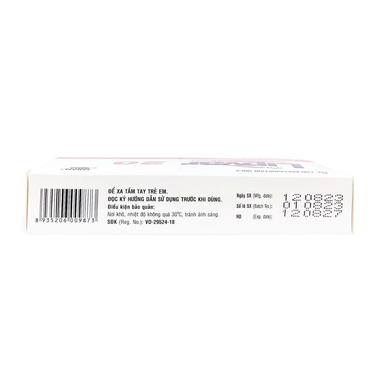 Thuốc Lipvar 20mg điều trị rối loạn lipid máu (3 vỉ x 10 viên)