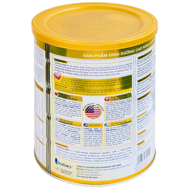Sữa bột CaloSure gold Vitadairy ít đường, tăng cường sức khỏe tim mạch, hồi phục sức khỏe (400g)
