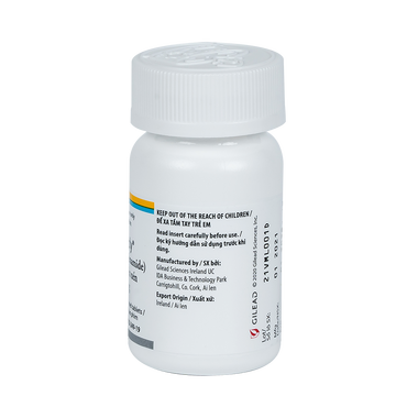 Thuốc Vemlidy 25mg thuốc kháng virus, trị viêm gan B (chai 30 viên)