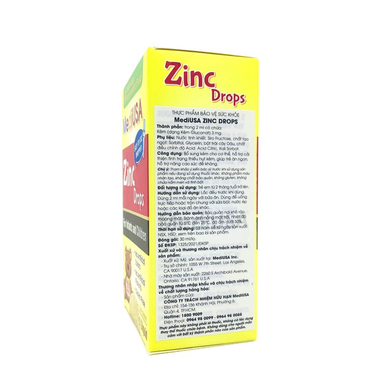 Thực phẩm bảo vệ sức khỏe MediUSA Zinc Drops (30ml)