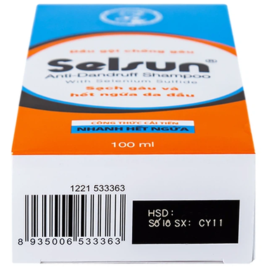 Dầu gội chống gàu Selsun sạch gàu, hết ngứa (100ml)