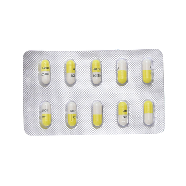 Thuốc Amloboston 5 Boston Điều Trị Cao Huyết Áp, Đau Thắt Ngực (Hộp 5 Vỉ X 10 Viên)