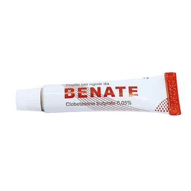 Thuốc bôi ngoài da Benate Fort Ointment Merap điều trị viêm da, vảy nến (10g)