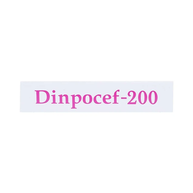 Thuốc Dinpocef-200mg hỗ trợ điều trị nhiễm trùng (Hộp10 viên)