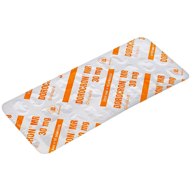 Thuốc Dorocron MR 30mg điều trị đái tháo đường tuýp 2 (2 vỉ x 30 viên)