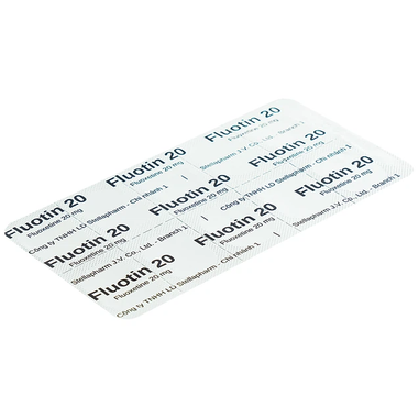 Thuốc điều trị trầm cảm, rối loạn xung lực cưỡng bức ám ảnh Fluotin 20 Stella (2 vỉ x 10 viên)