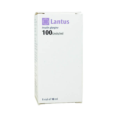 Dung dịch tiêm Lantus 100units/ml hỗ trợ điều trị đái tháo đường ( Lọ 10ml)