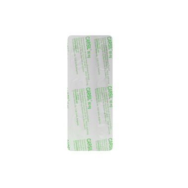 Thuốc Carsil 90mg điều trị viêm gan, xơ gan, gan nhiễm mỡ (5 vỉ x 6 viên)