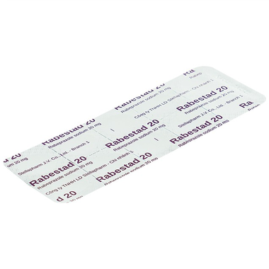Thuốc Rabestad 20 điều trị trào ngược dạ dày, thực quản (3 vỉ x 10 viên)