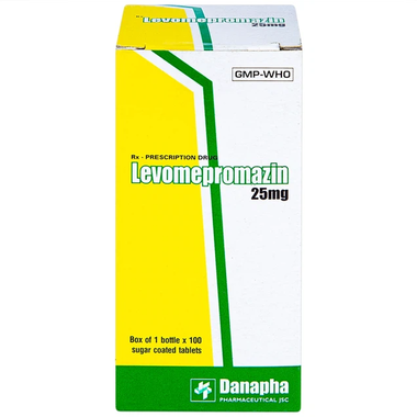 Thuốc Levomepromazin 25mg điều trị các bệnh lý tâm thần (100 viên)