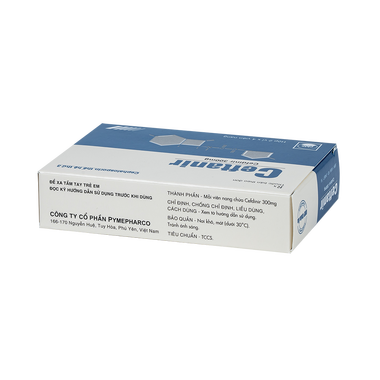 Viên nang cứng Ceftanir 300mg kháng sinh điều trị nhiễm khuẩn (2 vỉ x 4 viên)