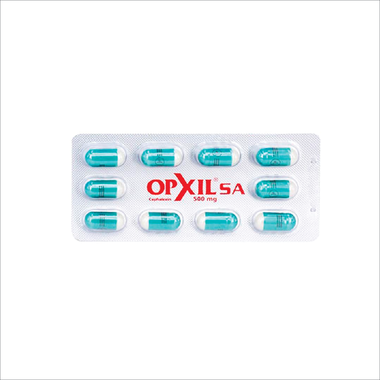 Thuốc Opxil SA 500mg điều trị các chứng nhiễm khuẩn (10 vỉ x 10 viên)